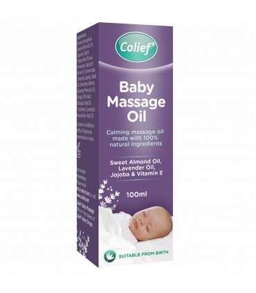 Colief Baby Massage Oil -  Ulei calmant pentru masaj, 100ml, 0luni+