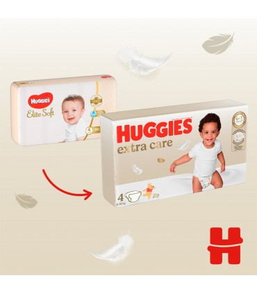 Huggies - Extra Care 4 (8-16kg), 33buc