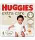 Huggies - Extra Care 4 (8-16kg), 60 buc_Mega