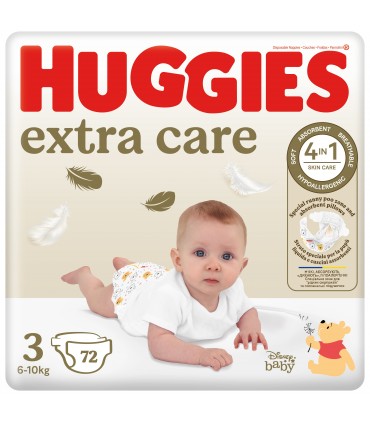 Huggies - Extra Care 3 (6-10kg), 72buc_Mega