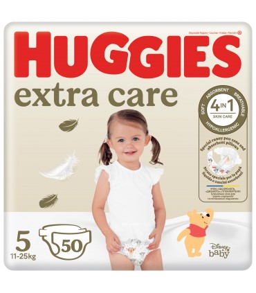 Huggies - Extra Care 5 (11-25kg), 50 buc_Mega