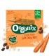 ORGANIX - BATOANE ECOLOGICE (BIO) DIN OVAZ INTEGRAL CU MORCOV SI MERE 6x23gG, 12luni+