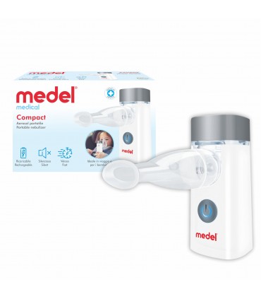 Medel COMPACT – Sistem portabil cu sită (MESH), pentru aerosoloterapie