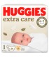 HUGGIES - EXTRA CARE 1 (2-5KG), 26buc
