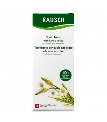 Rausch - Gama de ingrijire - Tonic pentru scalp, cu ierburi elvetiene, 200ml