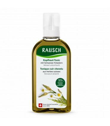 Rausch - Gama de ingrijire - Tonic pentru scalp, cu ierburi elvetiene, 200ml