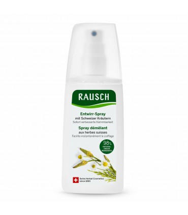 Rausch - Gama de ingrijire - Spray pentru descurcarea parului, cu ierburi elvetiene, 100ml
