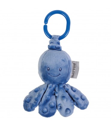 Nattou - Jucarie plus cu vibratie, caracatita albastra