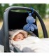 Nattou - Jucarie plus cu vibratie, caracatita albastra
