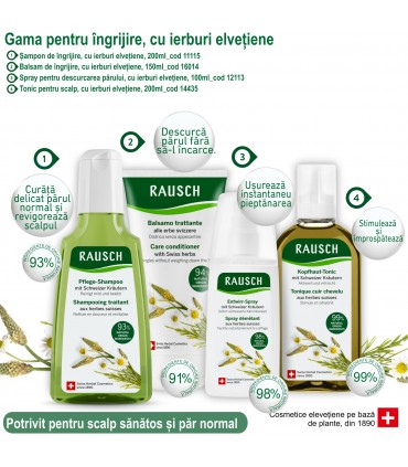 Rausch - Gama de ingrijire - Balsam cu ierburi elvetiene, 150ml