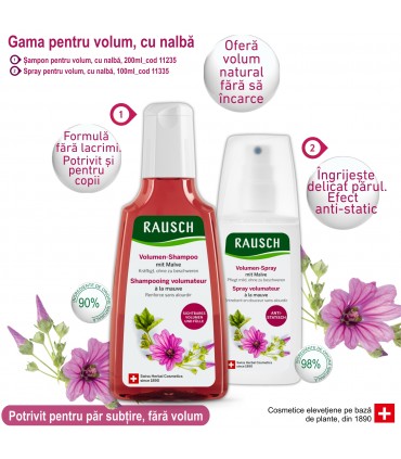 Rausch - Gama pentru Volum - Sampon, cu Nalba, 200ml
