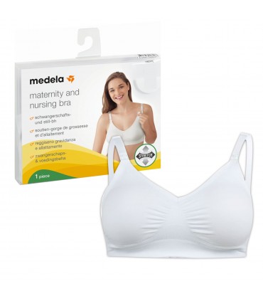 Medela ― Lenjerie - Sutien pentru alaptare L (alb)