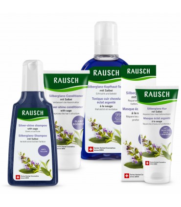 Rausch - Gama cu Salvie - Tonic pentru par blond/grizonat, 200ml