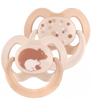 Baby Nova - SUZETE ORTODONTICE, din silicon, + STERIBOX, 0-6 luni