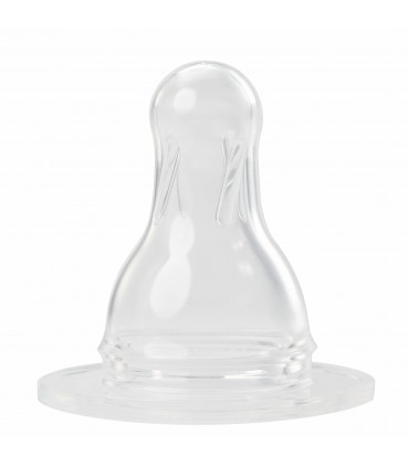 Baby Nova - Tetine rotunde din silicon, marimea S, 0-24luni