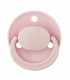 Baby Nova - Suzeta rotunda din latex, multicolor, 0-24 luni
