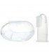 Nuby - Degetar din silicon, 3luni+