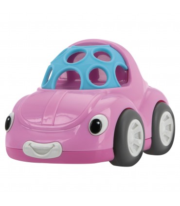 NUBY - JUCARIE ZORNAITOARE INTERACTIVA - MASINUTA ROZ/BASCULANTA ORANGE, 3+