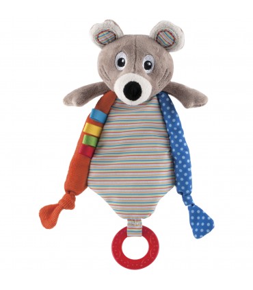 NUBY - PLUS MOALE CU INEL DE DENTITIE, 0luni+