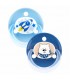 Baby Nova - SUZETE ROTUNDE DIN SILICON, 0-24 luni