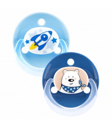 Baby Nova - SUZETE ROTUNDE DIN SILICON, 0-24 luni
