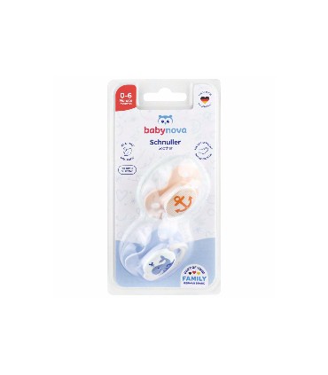Baby Nova - SUZETE ORTODONTICE, din silicon, 0-6 luni