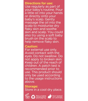 Colief Baby Scalp Oil - Ulei calmant si hranitor pentru piele si scalp, 30ml, 0luni+