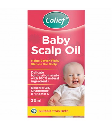 Colief Baby Scalp Oil - Ulei calmant si hranitor pentru piele si scalp, 30ml, 0luni+