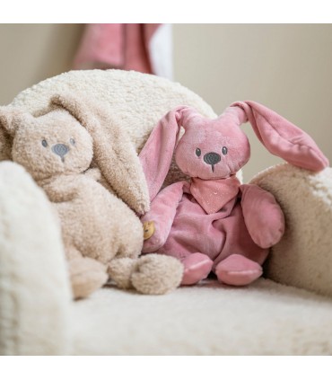 Jucarie plus Lapidou iepuras 30cm (roz)