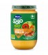 HERO SOLO BIO - Meniu ecologic (BIO) cu LEGUME, PUI SI OREZ si linte, 190G, 6 luni+