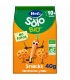 HERO SOLO BIO - SNACK MORCOV SI PORUMB, ECO, 40G, 10luni+