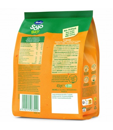 HERO SOLO BIO - SNACK MORCOV SI PORUMB, ECO, 40G, 10luni+