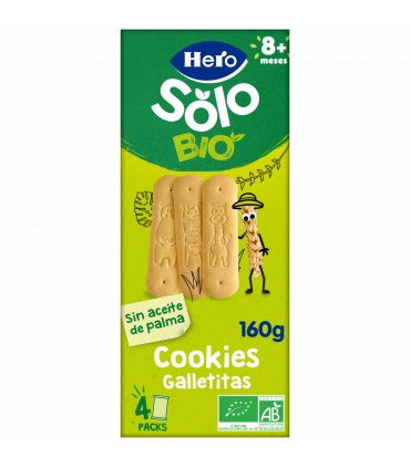 Hero Solo BIO - Biscuiti ecologici (BIO), 8 luni, 160g