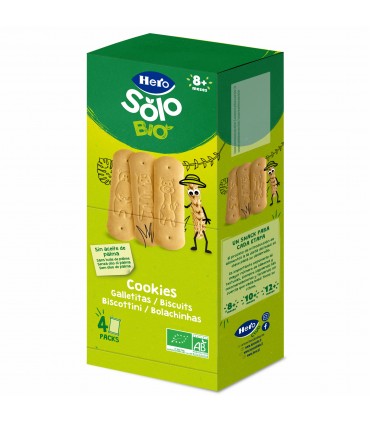 Hero Solo BIO - Biscuiti ecologici (BIO), 8 luni, 160g