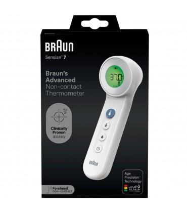 Braun - No Touch + Touch - Termometru non contact cu Age precision, model BNT400 - Taxa verde inclusa in pret 0.15 lei/buc