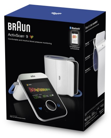 Braun ActivScan™ 9 - Tensiometru de brat cu Bluetooth, model BUA7200 - Taxa verde inclusa in pret 0.75 lei/buc