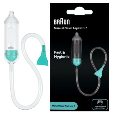 Braun - Aspirator nazal manual, model BNA050, 0luni+