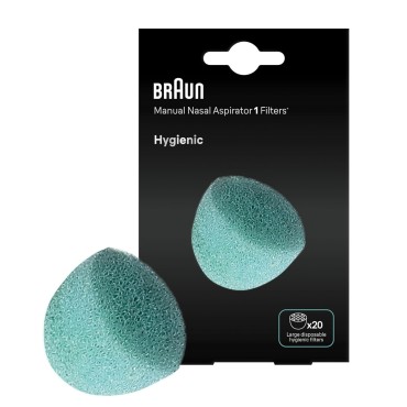 Braun - Aspirator nazal manual-Filtre rezerva, model BNF020,  20buc.