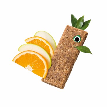 ORGANIX - BATOANE ECOLOGICE (BIO) DIN OVAZ INTEGRAL CU MERE SI PORTOCALE 6X23g, 12luni+