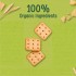 ORGANIX - BISCUITI ECOLOGICI MINI CHEESE CRACKERS (BIO) CU BRANZA, 4X20G, 12luni+