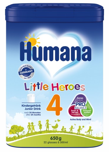 Humana 4 Probalance - Lapte formula, 650g, 24luni+