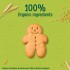 ORGANIX - BISCUITI ECOLOGICI (BIO) CU GHIMBIR, 135G, 12+