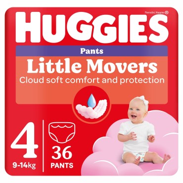 Huggies - Pants Nr.4 Girl 36bc 9-14kg