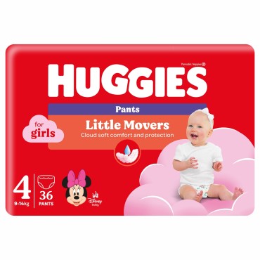 Huggies - Pants Nr.4 Girl 36bc 9-14kg