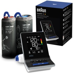 Braun ExactFit™ 3 – Tensiometru de braț, 2 mansete