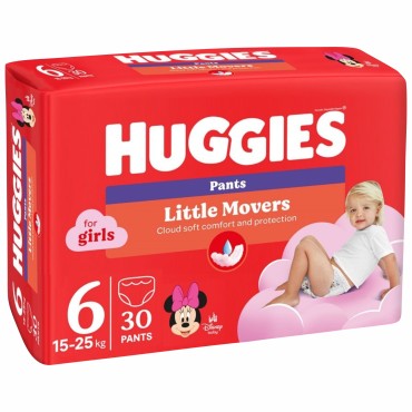 Huggies - Pants Nr.6 Girl 30bc 15-25kg