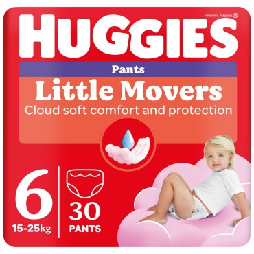 Huggies - Pants Nr.6 Girl 30bc 15-25kg
