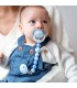 Baby Nova - Lant din silicon pentru suzetă, 3 luni+