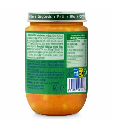 Hero Solo BIO - Meniu ecologic (BIO) paste bolognese, 8 luni+, 190g