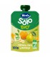 HERO SOLO BIO - Piure GUSTARE BANANA, PARA SI PORTOCALA, ECO, 100G, 4luni+